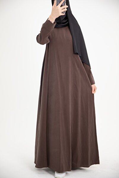 Nissra Ankanoor Modal Cupra Φόρεμα με σχιστό μανίκι Anka253003