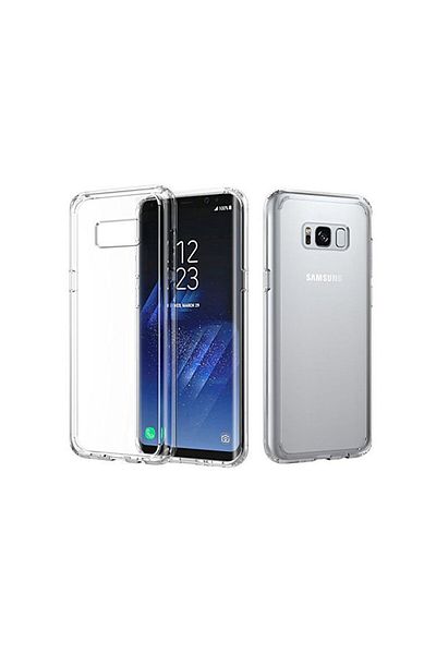 REDz Accessories Carcasă simplă, compatibilă cu Samsung S8+ Plus, silicon, transparentă