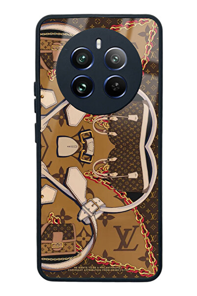 Spoyi حافظة هاتف لامعة بتصميم حقيبة لهاتف اوبو ريلمي 12 برو بلس