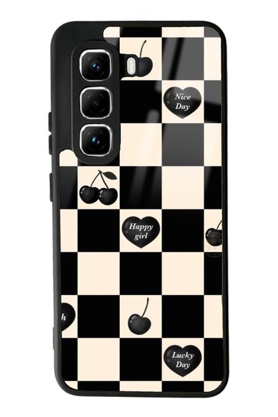 Spoyi Infinix Hot 50 Pro Glossy Phone Case with Happy Girls Design