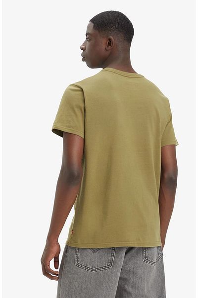 Levi's Cotton Relaxed Fit Men's Khaki t Shirt A7772-0010