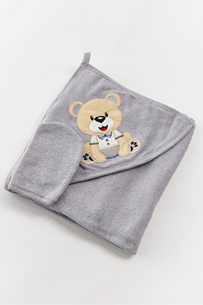 Mini Love Baby Fashion AYI NAKIŞLI HAVLU SİLGİ