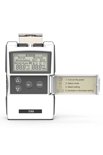 FİZYOPOL 2 Kanallı Classic Kapaklı Model,Fizik Tedavi Burst,Tens Ems,Modulati...