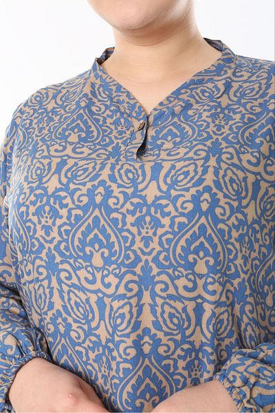 Tunikteks Woven Viscose Cotton Soft Fabric Comfortable Cut Tunic