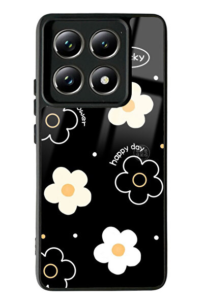 Spoyi Xiaomi Mi 14 T Pro Lucky Happy Day Tasarımlı Glossy Telefon Kılıfı