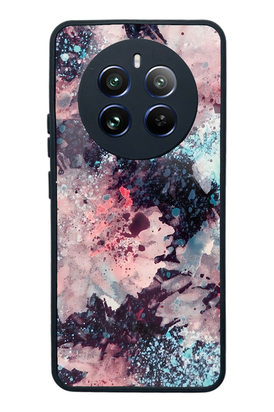 Spoyi Glossy Phone Case for Oppo Realme 12 Pro Color Burst Design