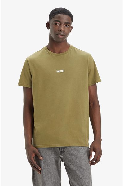 Levi's Cotton Relaxed Fit Men's Khaki t Shirt A7772-0010