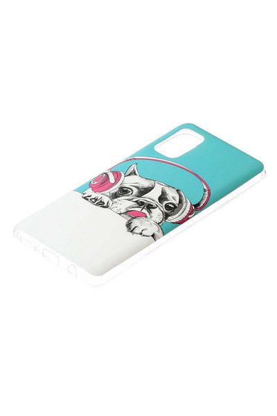 REDz Accessories Case Compatible with Samsung A41 Lovely Music Phosphorescent Model, Shockproof Multicolor