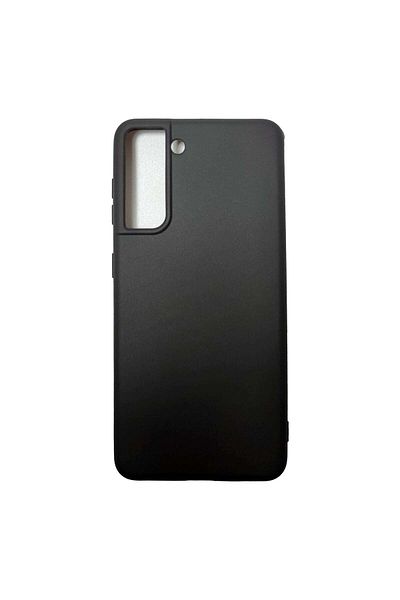 REDz Accessories Case Compatible with Samsung S21 Plus Matte Model, Silicone, Shockproof, TPU Black