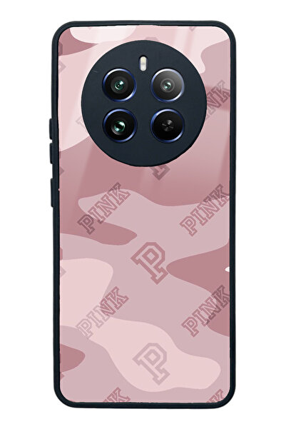 Spoyi حافظة هاتف لامعة بتصميم وردي لهاتف اوبو ريلمي 12 برو