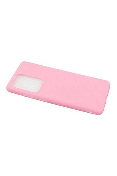 REDz Accessories Silicone Case Compatible with Samsung S20 Ultra Matte Pink, Shockproof, TPU
