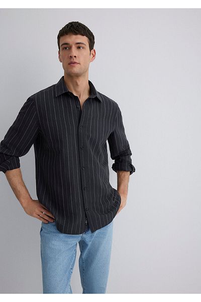 Mavi Striped White Shirt Regular Fit 0211515 -89892