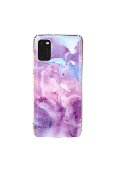 REDz Accessories Carcasă compatibilă cu Samsung A41 model Celestial Clouds, r...