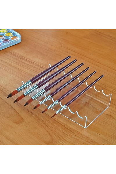 Pleksi Marketi Plexiglass Makeup Brush Holder - Plexiglass Brush Holder - Plexiglass Stand