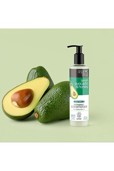 organic shop اورجانيك شوب بلسم الأفوكادو والعسل 280مل