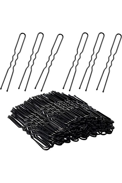LA PERLA TECH U Shaped Hair Pins,100 Pcs Blonde Bun Hairpins for Women Girls ...