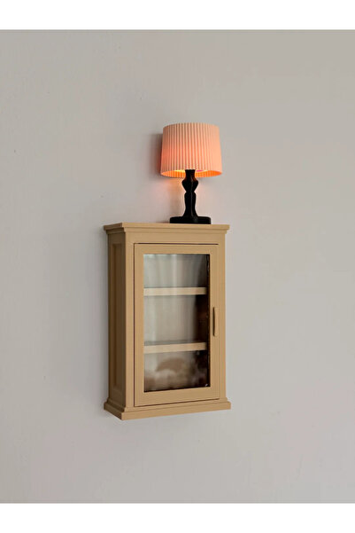 CharmFancy 1/12 Ölçek Minik Vitrin Minyatür Diorama Eşya Aksesuar