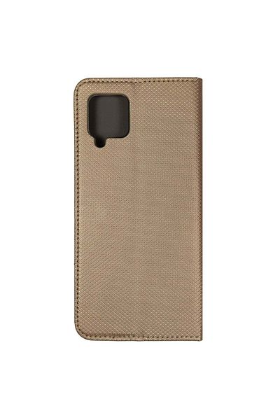 REDz Accessories Flip Book Case Compatible with Samsung A42 5G Magnetic with Stand and Card Holder, Shockproof Gold