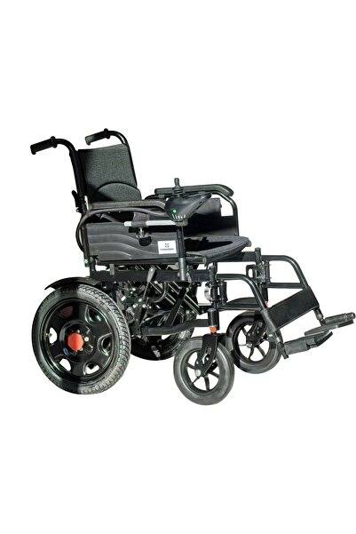 FUHASSAN Fh E310b Quick Elektromanyetik Fren Kolay Katlanabilen Akülü Tekerlekli Sandalye