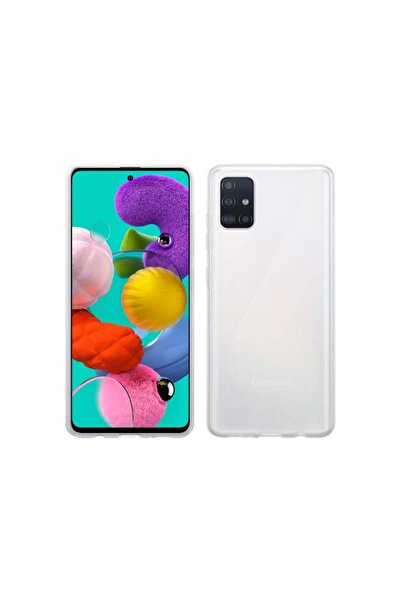 REDz Accessories Carcasă simplă, compatibilă cu Samsung A51, silicon, transpa...