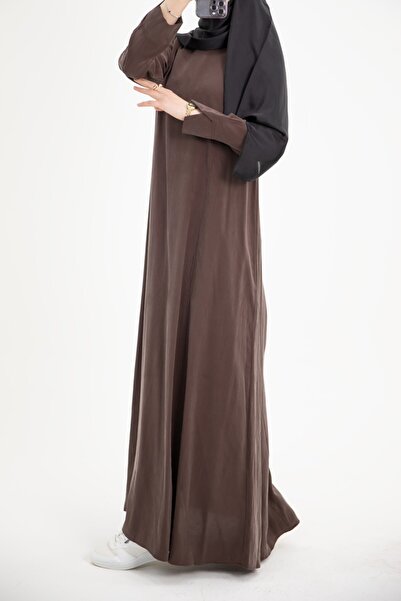 Nissra Ankanoor Modal Cupra Φόρεμα με σχιστό μανίκι Anka253003