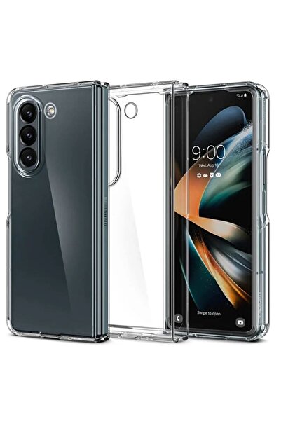 REDz Accessories Husă de protecție, rezistentă la șocuri, compatibilă cu Samsung Galaxy Z Fold 3, protecție completă, transparentă