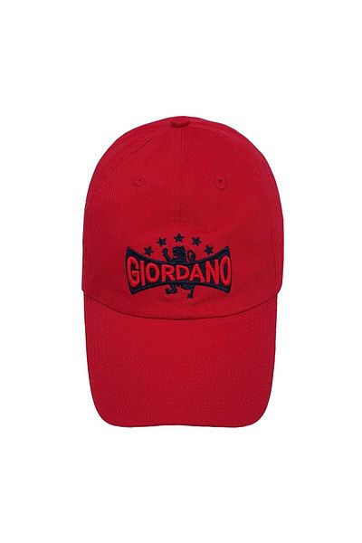 Giordano Cotton 3D Embroidered Cap: Classic Style, Premium Detailing