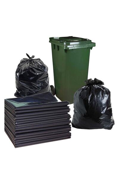 EFTAPLAST 80*110 Endüstriyel- Extra Kalın Çöp Poşeti (10 KG)