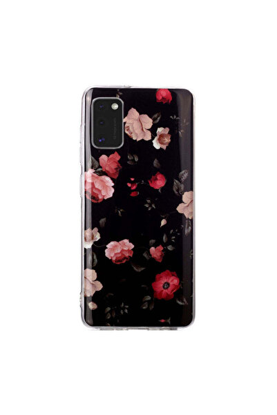 REDz Accessories Carcasă compatibilă cu Samsung A41 model Flower Garden, fosf...