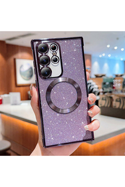 REDz Accessories Θήκη με γκλίτερ, Glitter Guard Magsafe, Συμβατή με Samsung S...