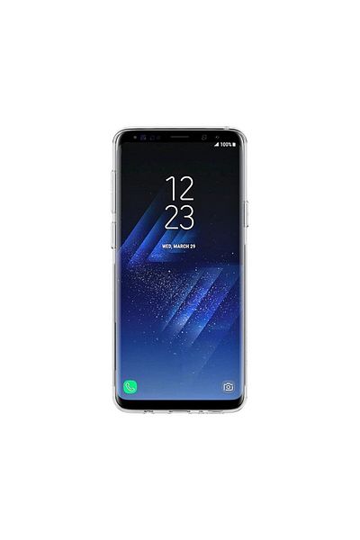 REDz Accessories Carcasă subțire din silicon Nillkin Nature, compatibilă cu Samsung S9, transparentă