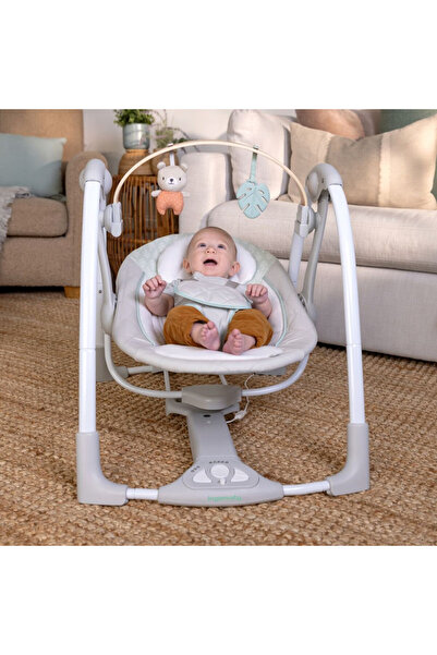 Ingenuity Cozy Spot Swing 'n Go Portable Swing (Ages 0-9 months or up to 20 lbs)