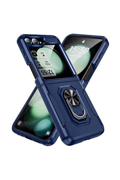 REDz Accessories Carcasă Ultra Armor, inel magnetic, pentru Samsung Galaxy Z ...