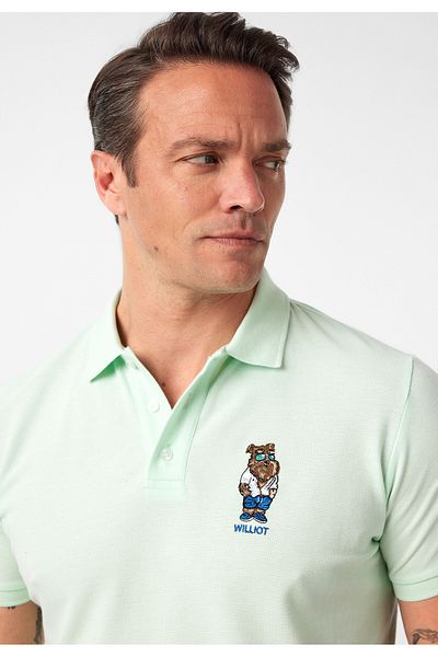 Williot Viktor Men's Regular Fit Polo Neck T-Shirt