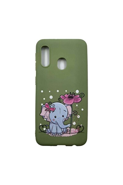 REDz Accessories Carcasă compatibilă cu Samsung A20e model Sweet Elephant, si...