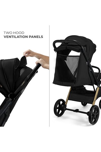 Kinderkraft Sport Loom stroller, 0-22 Kg, Ink Black
