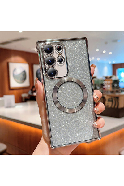 REDz Accessories Θήκη με γκλίτερ, Glitter Guard Magsafe, Συμβατή με Samsung S...