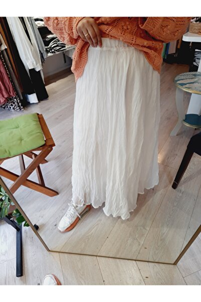 ALVWOMAN Wrinkled Skirt