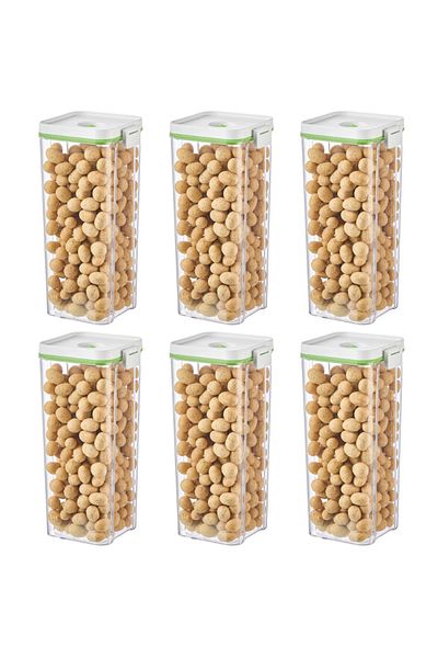 Respirox Home 6 Pieces 2 Liter Vacuum Storage Container