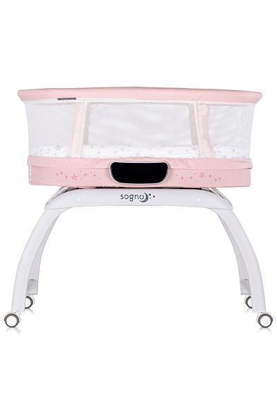 OEM Patut cu leganare si cantar integrat Chipolino Sogno 2 in 1 pink