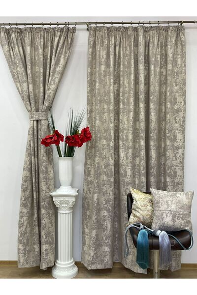 Liz Line Set Doua Draperii Semiopace, Cu Rejansa, Diverse Marimi Si Culori, "imaginaria" By