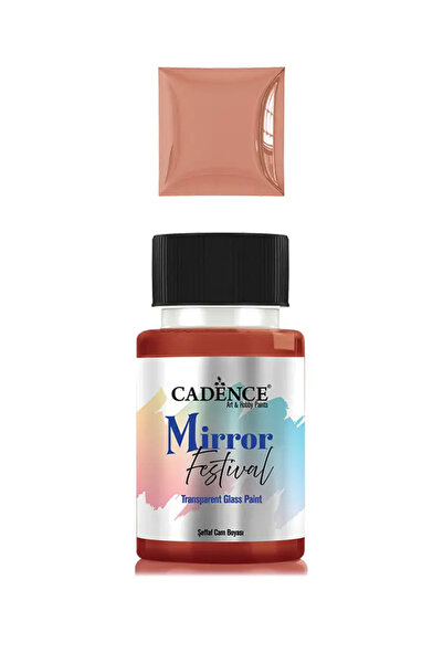 Cadence MF02 Antik Bakır Cam Boyası Şeffaf 50ML - Cadence Mirror Festival
