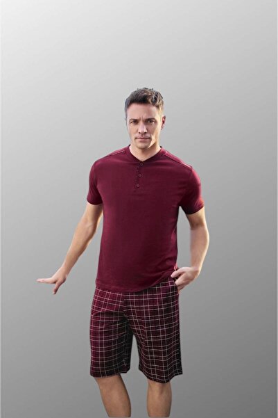 Pijamoni erkek şort takım