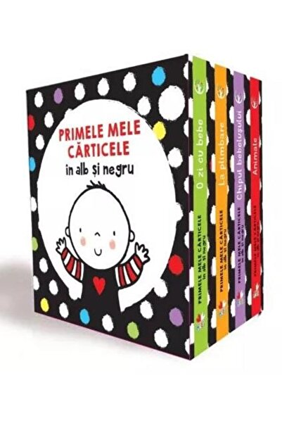 Editura Litera Cutie. Bebe invata. Primele mele carticele in alb si negru