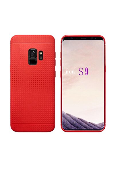 REDz Accessories Carcasă ultrasubțire, compatibilă cu Samsung S9, roșie, mate...