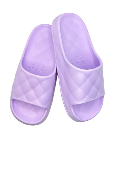 TECOS Papuci de plaja sau piscina pentru dama, Tecos®, marime 40-41, ultra usori, mov, 25 centimetri