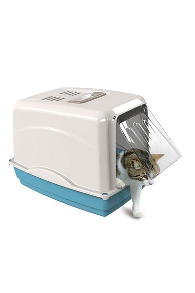 Georplast Multi-colored closed litter box