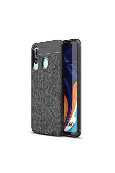REDz Accessories Carcasă compatibilă cu Samsung A60, neagră, material TPU, te...