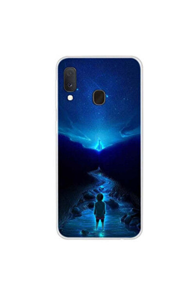 REDz Accessories Carcasă compatibilă cu Samsung A20e model Spiritual Way, rez...