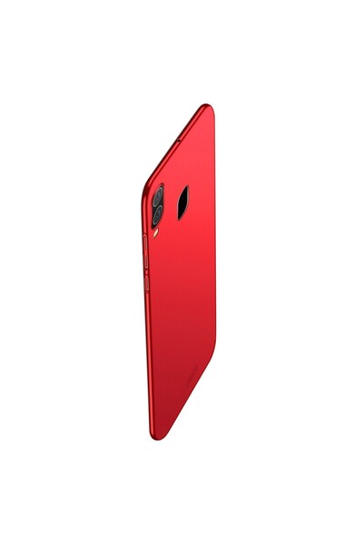 REDz Accessories Carcasă compatibilă cu Samsung A20, roșie, policarbonat, ult...